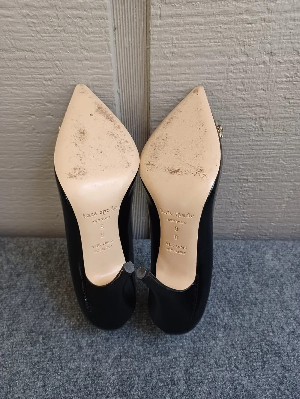 Kate Spade Laylee Pumps High Heels Shoe Size 9 B Women Embellished In Black